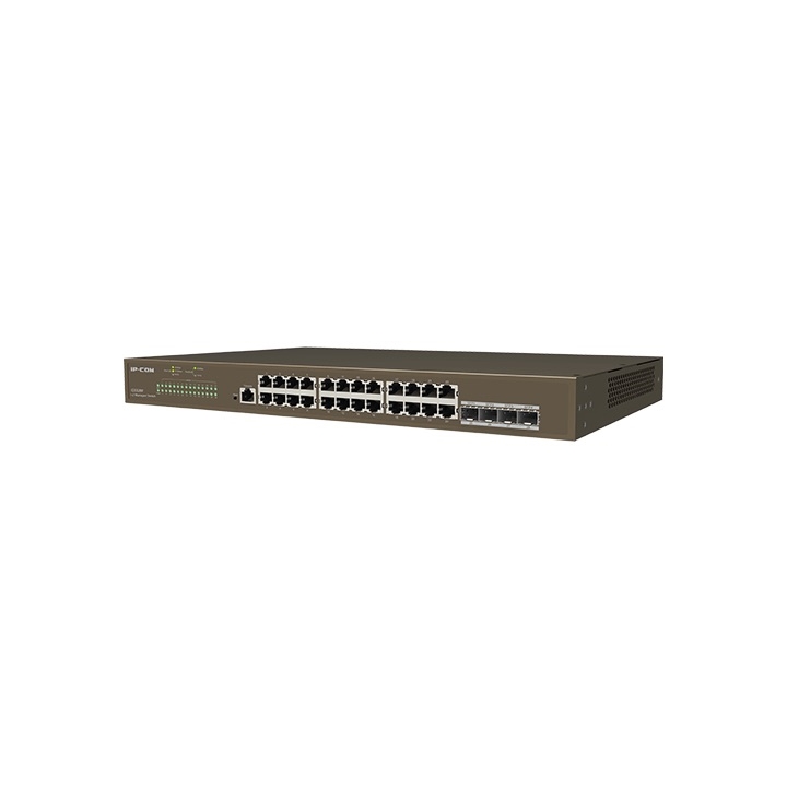 IP-COM IP-G3328F 26 PORT 10/100/1000 4 X SFP CLOUD YÖNETİLEBİLİR RACK MOUNT SWITCH