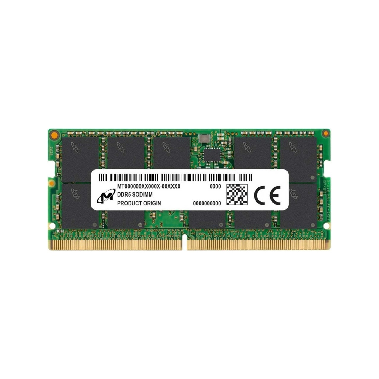 MICRON 8GB 4800MHz DDR5 NOTEBOOK RAM MICSO4800/8