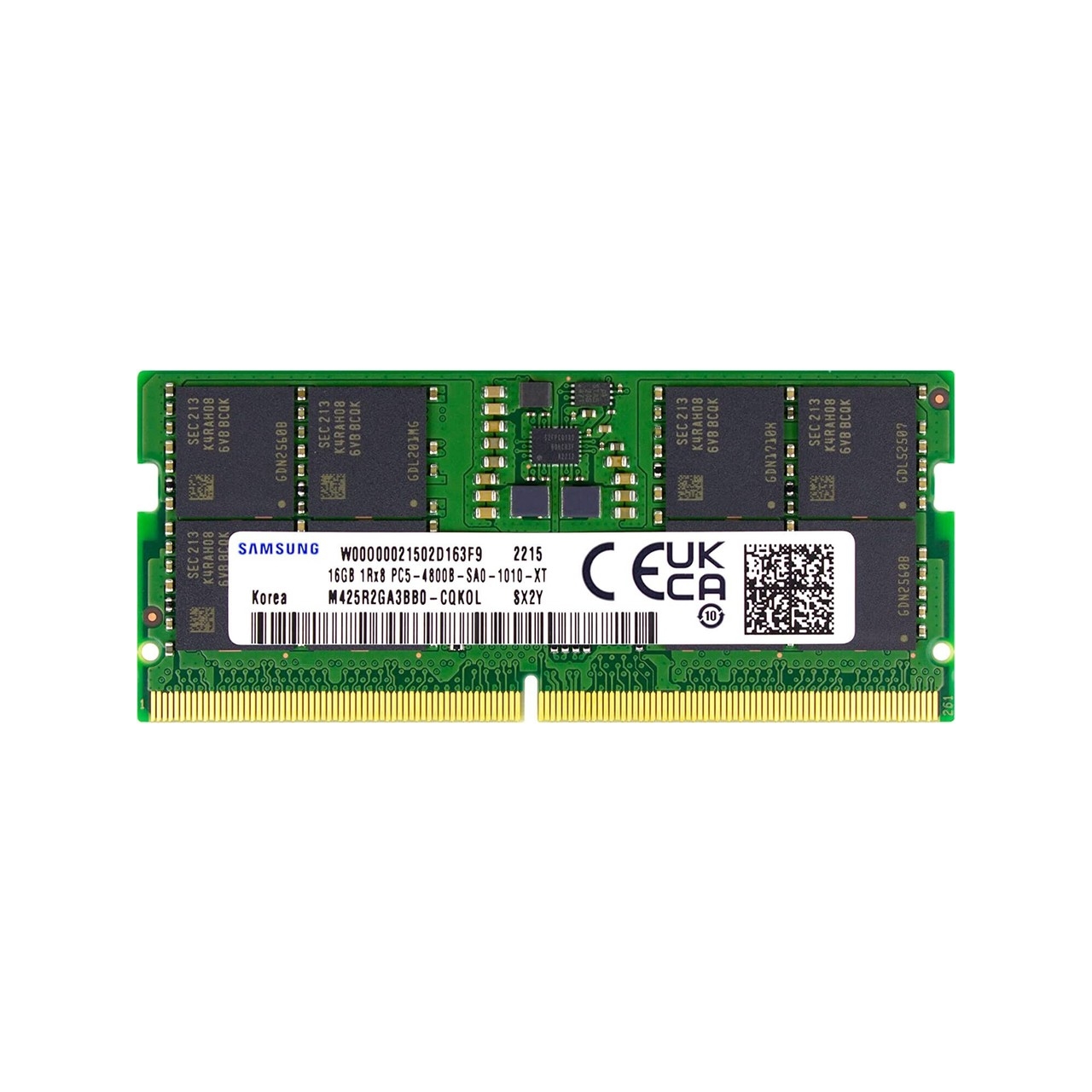 SAMSUNG 16GB 4800MHz DDR5 NOTEBOOK RAM BULK M425R2GA3BB0-CQK