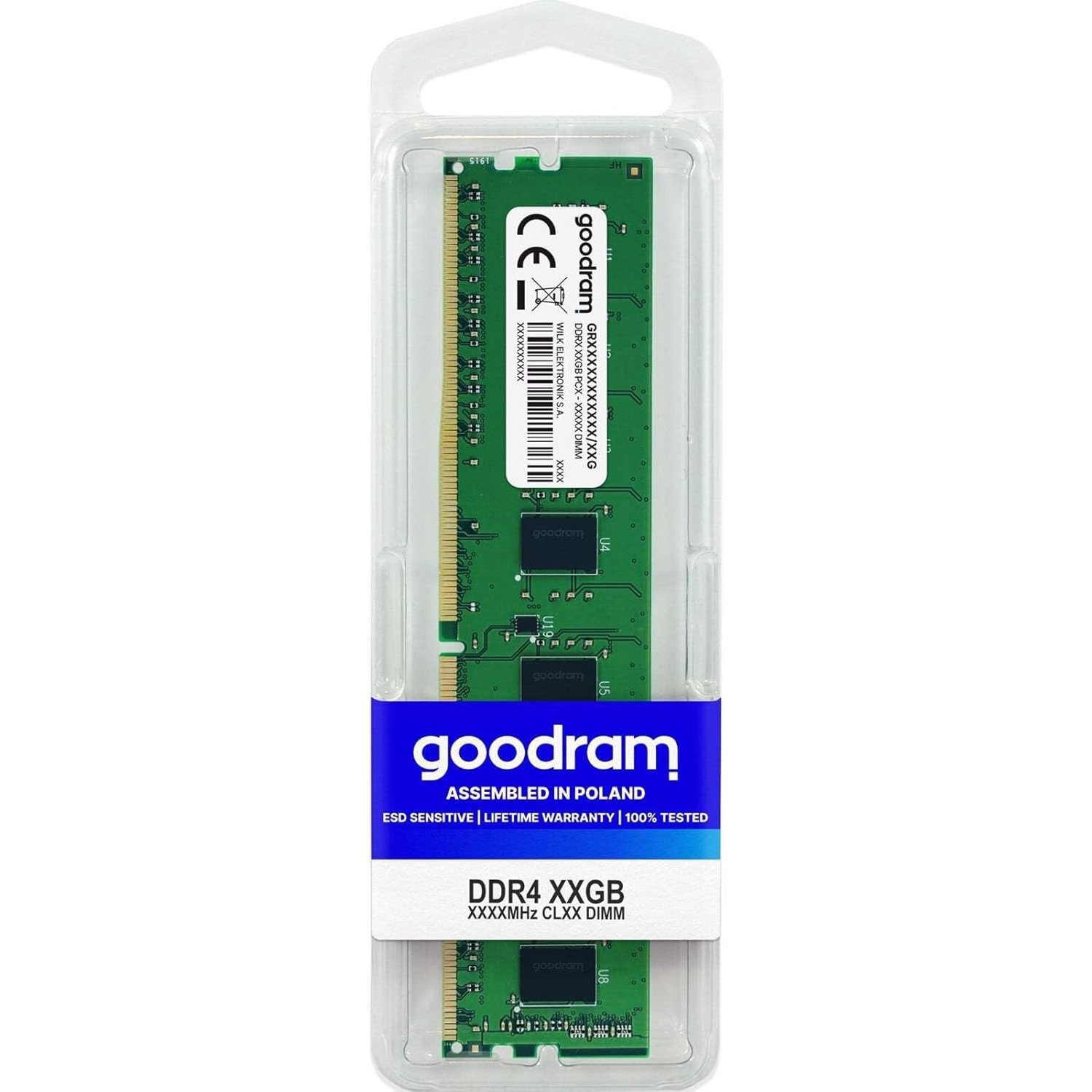 GOODRAM 16GB 3200MHZ DDR4 GR3200D464L22-16G PC RAM