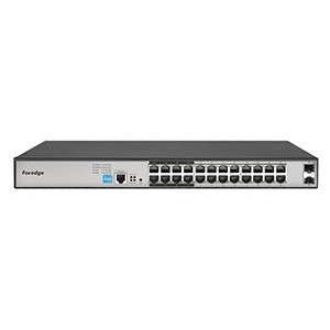 FOREDGE PS3024GS 24 PORT 10/100/1000 24 PORT POE 2 X SFP 250W YONETILEBILIR RACK MOUNT SWITCH