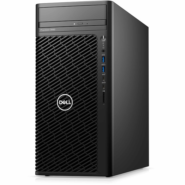 DELL PRECISION T3660 I5-13600 16GB 256GB SSD/1TB SATA 4GB NVIDIA T400 WIN11PRO WORKSTATION