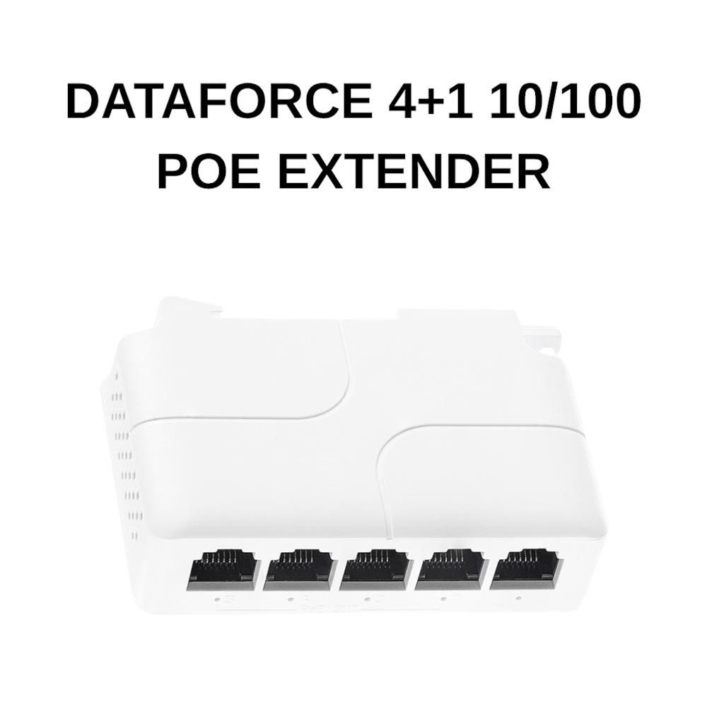 DATAFORCE 4+1 10/100 POE EXTENDER