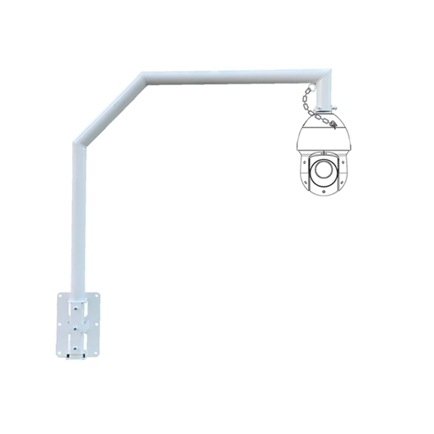 TRK TRK-1010 PARAPET METAL SPEEDDOME BAGLANTI AP.